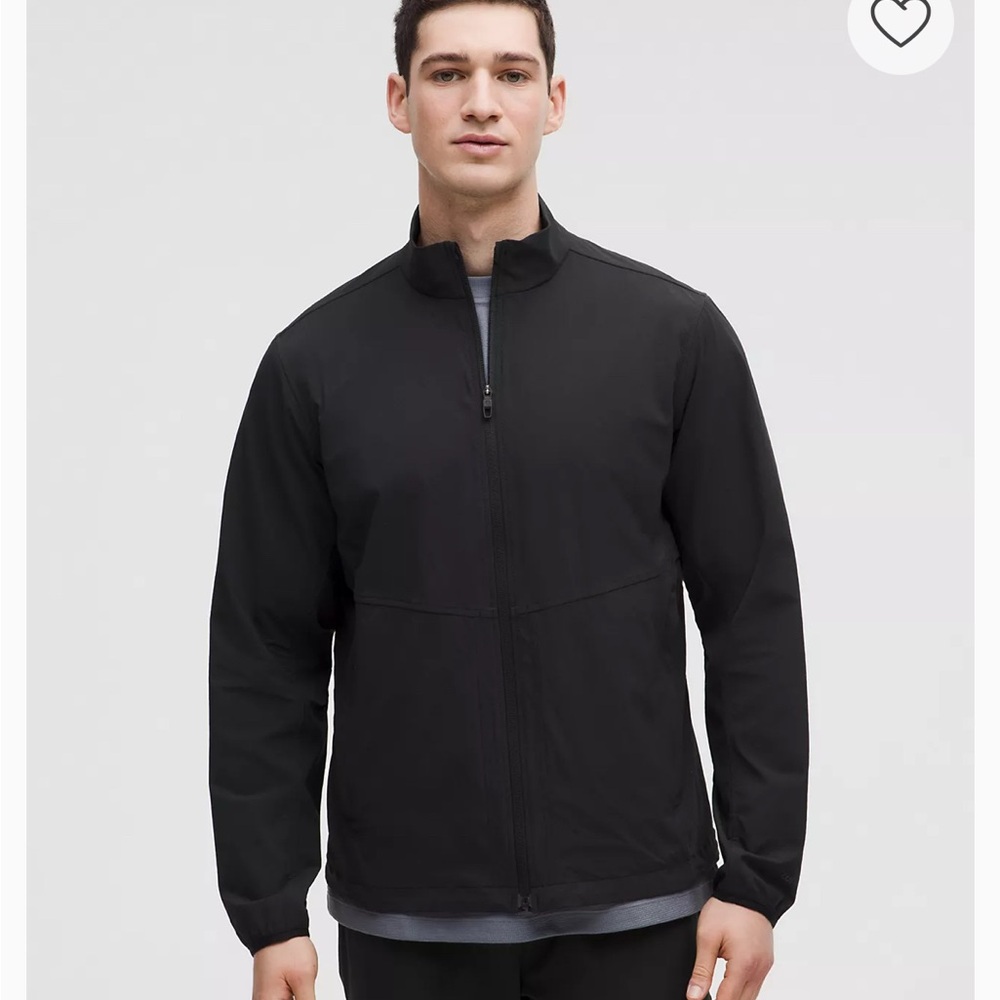 Men's Black Zip-Up Jacket - Lululemon - Like new! - UPF40+ protection